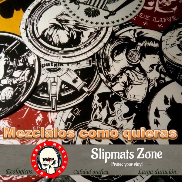 Dj Harwell Musica colores, Dj Harwell slipmat personalizado, Historia Nuestra