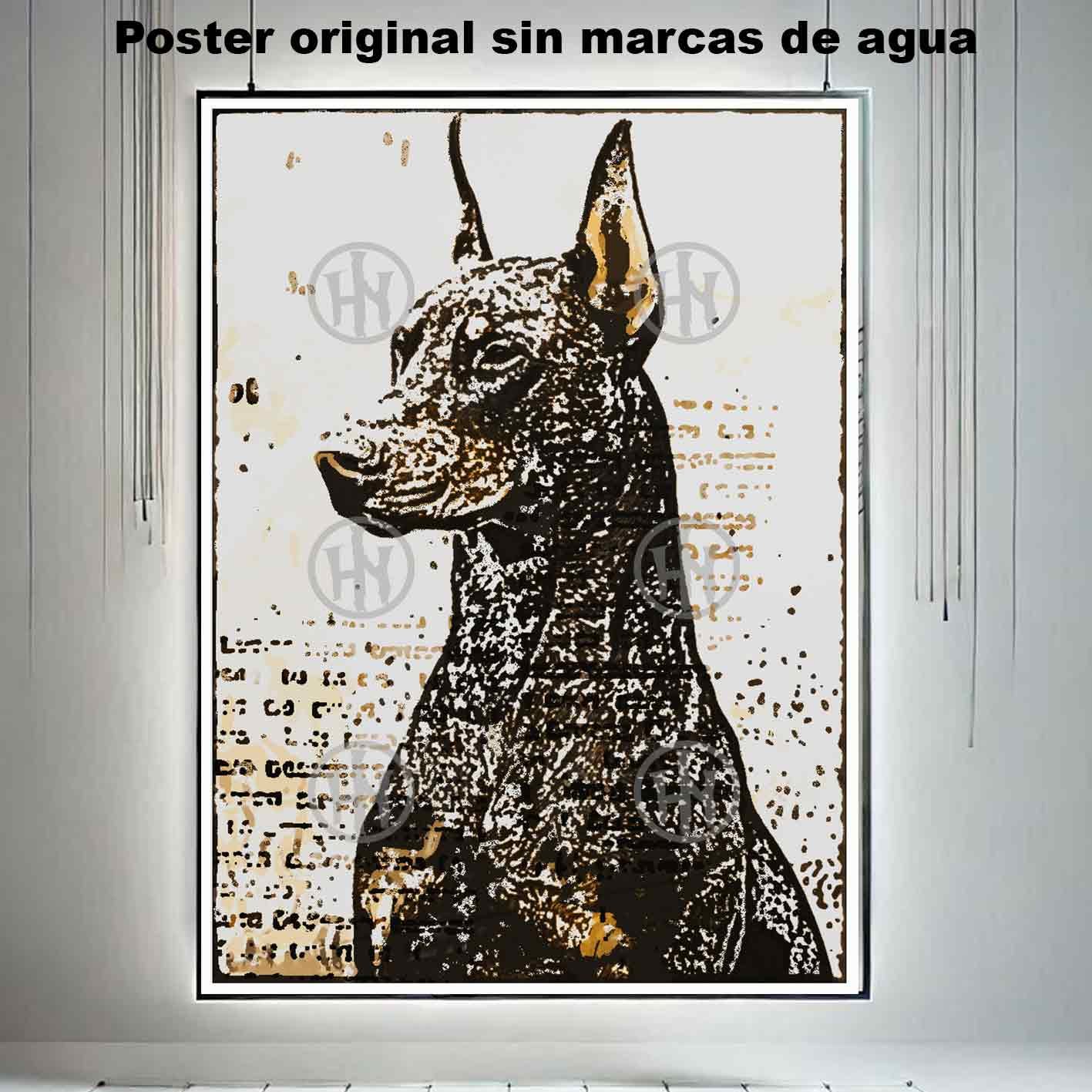Hanna Poster Castle Rock de Historia Nuestra, Doberman-El Póster Personalizado, Historia Nuestra