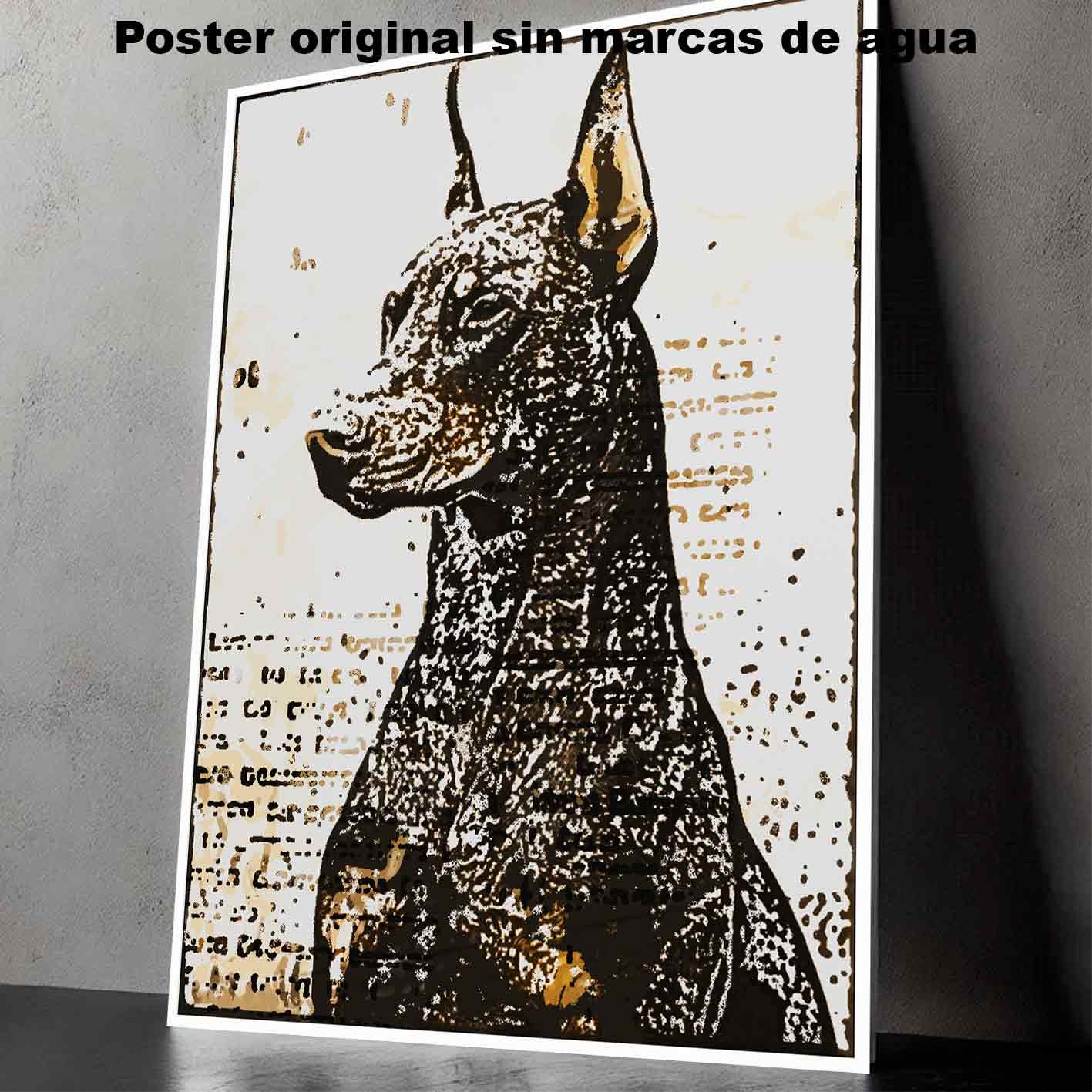 Hanna Poster Castle Rock de Historia Nuestra, Doberman-El Póster Personalizado, Historia Nuestra