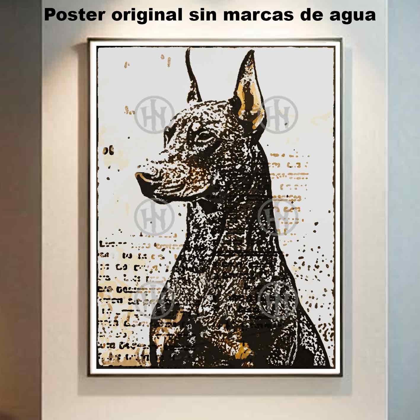 Hanna Poster Castle Rock de Historia Nuestra, Doberman-El Póster Personalizado, Historia Nuestra