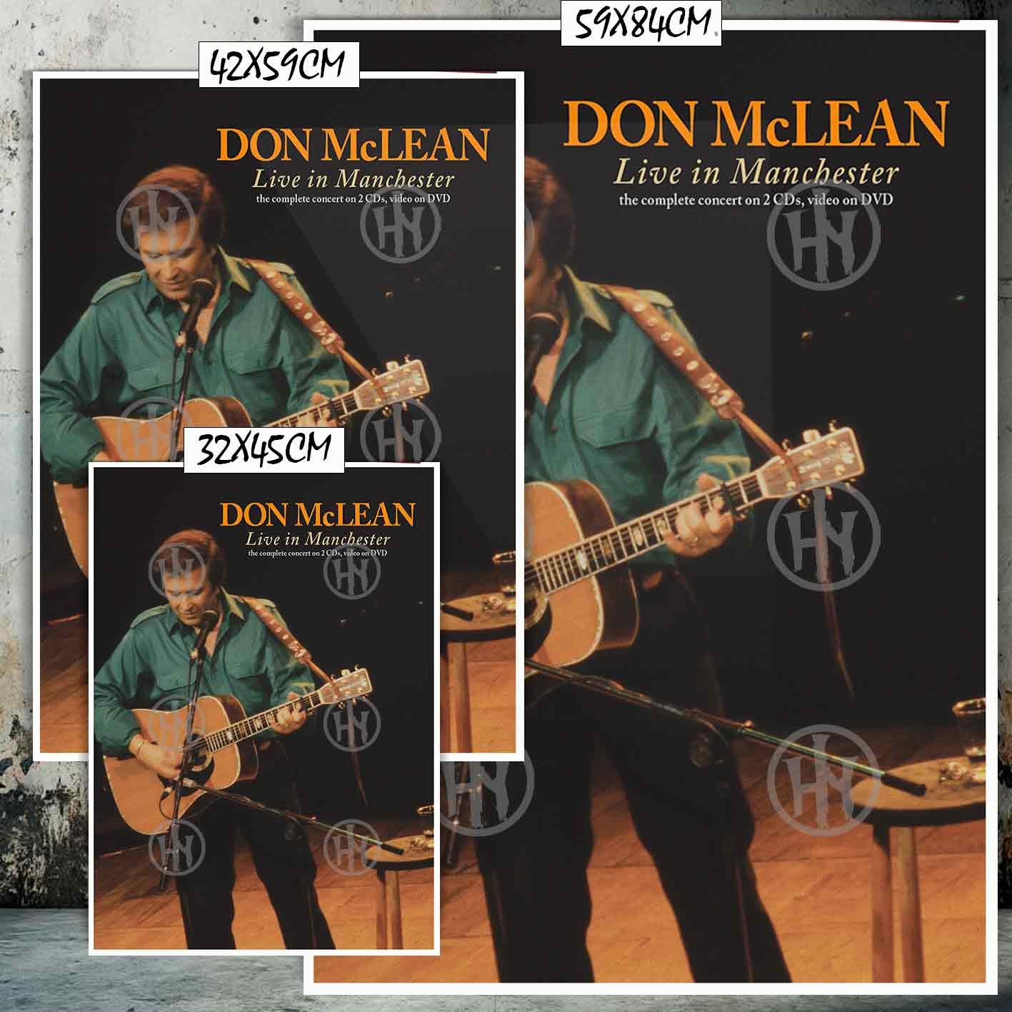 Hanna Poster Castle Rock de Historia Nuestra, Don McLean-El Póster Personalizado, Historia Nuestra