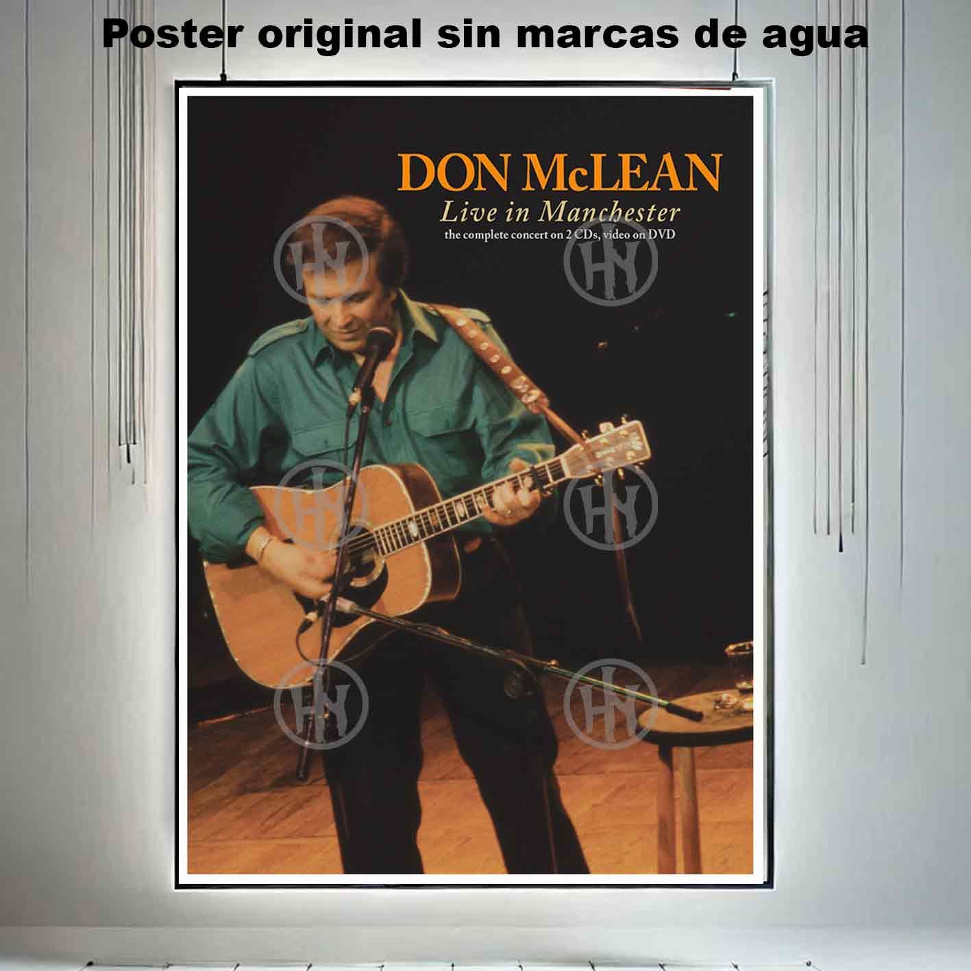 Hanna Poster Castle Rock de Historia Nuestra, Don McLean-El Póster Personalizado, Historia Nuestra