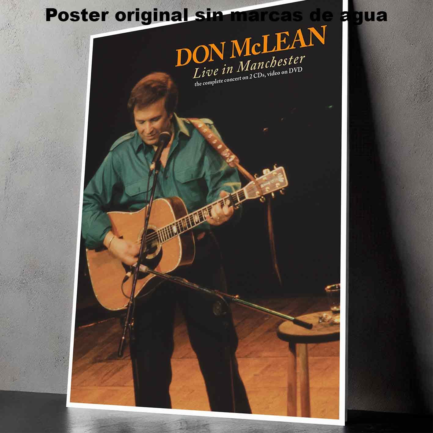 Hanna Poster Castle Rock de Historia Nuestra, Don McLean-El Póster Personalizado, Historia Nuestra