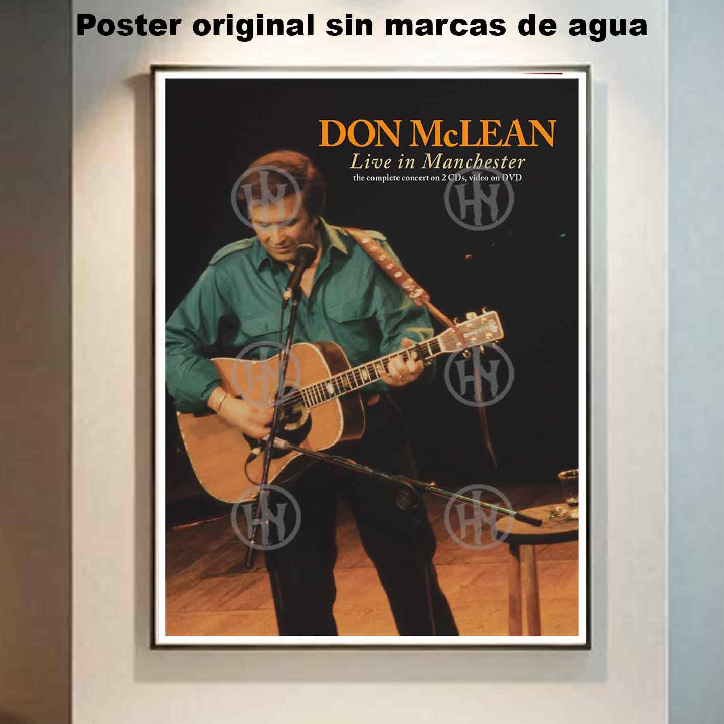 Hanna Poster Castle Rock de Historia Nuestra, Don McLean-El Póster Personalizado, Historia Nuestra