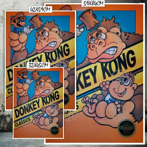 Hanna Poster Castle Rock de Historia Nuestra, Donkey Kong-El Póster Personalizado, Historia Nuestra