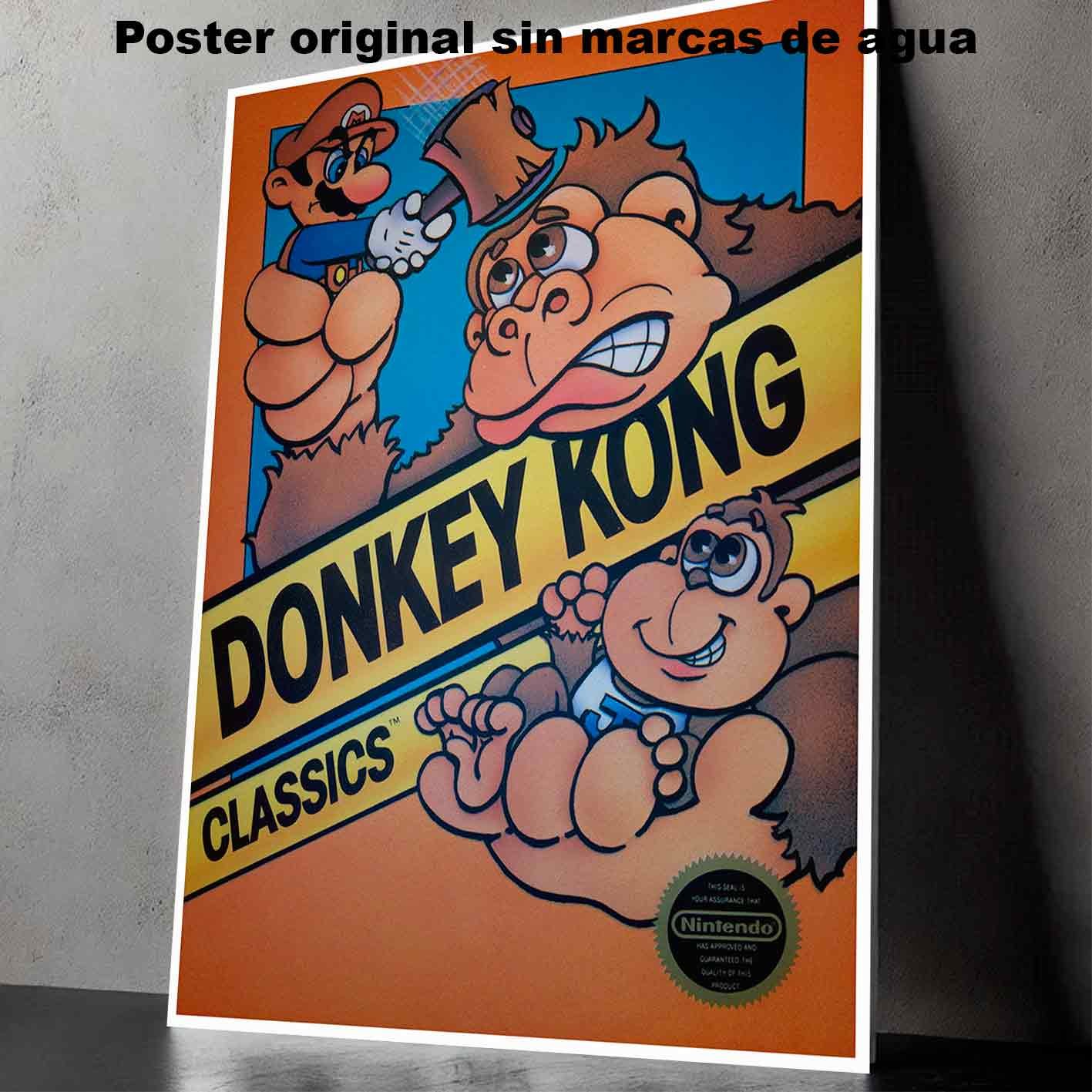 Hanna Poster Castle Rock de Historia Nuestra, Donkey Kong-El Póster Personalizado, Historia Nuestra