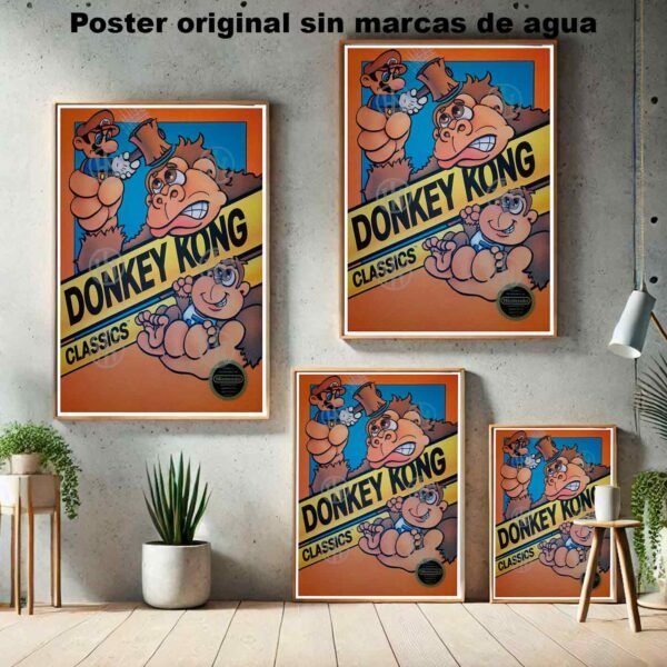 Hanna Poster Castle Rock de Historia Nuestra, Donkey Kong-El Póster Personalizado, Historia Nuestra