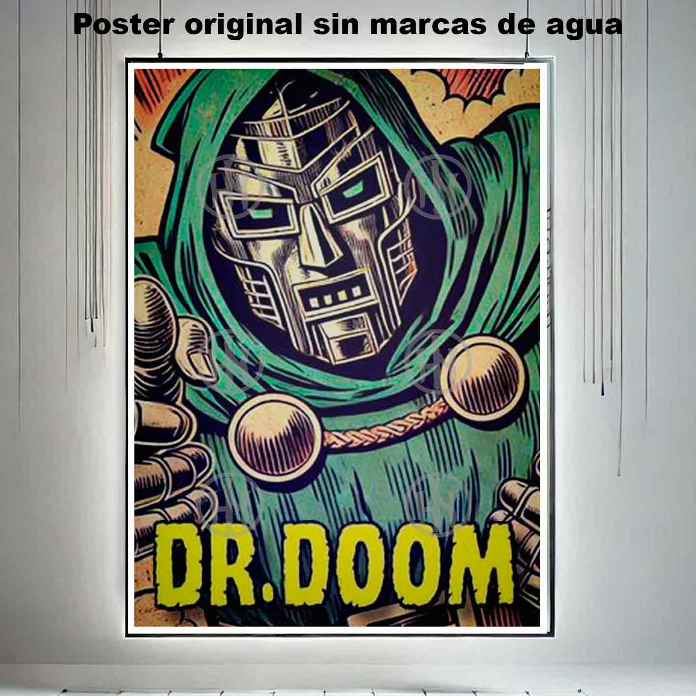 Hanna Poster Castle Rock de Historia Nuestra, Dr Doom-2-El Póster Personalizado, Historia Nuestra