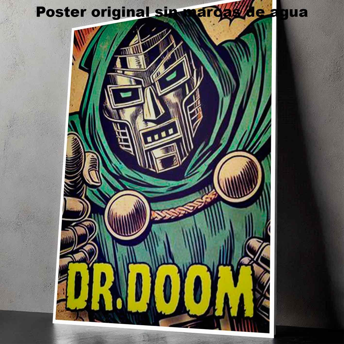 Hanna Poster Castle Rock de Historia Nuestra, Dr Doom-2-El Póster Personalizado, Historia Nuestra