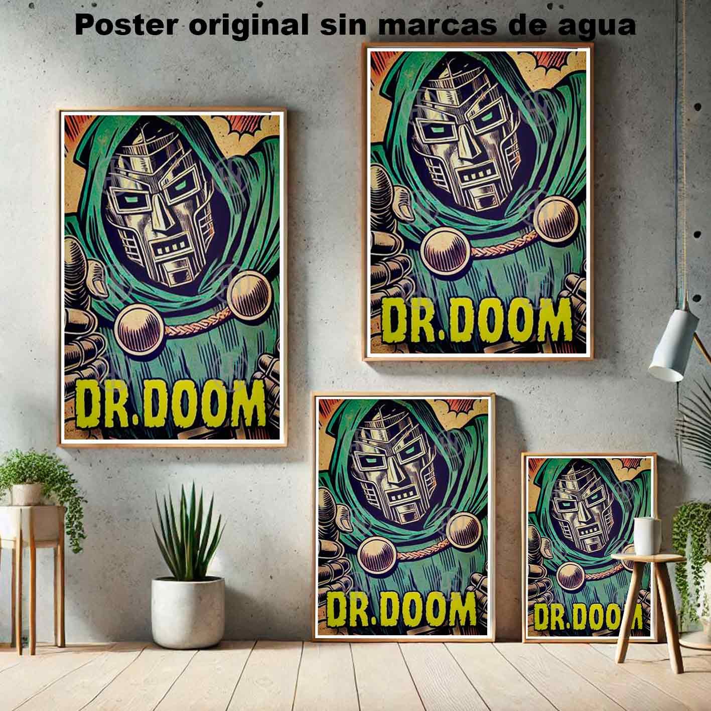 Hanna Poster Castle Rock de Historia Nuestra, Dr Doom-2-El Póster Personalizado, Historia Nuestra