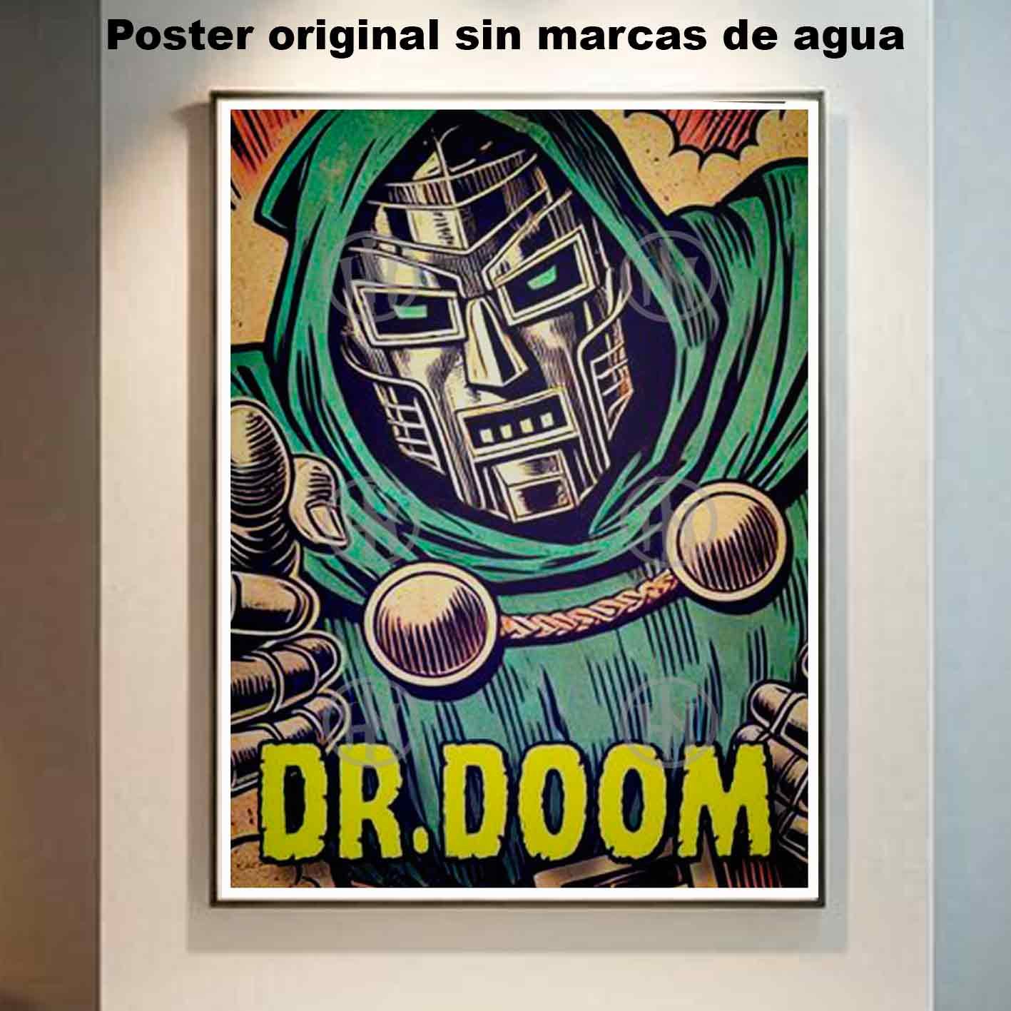 Hanna Poster Castle Rock de Historia Nuestra, Dr Doom-2-El Póster Personalizado, Historia Nuestra