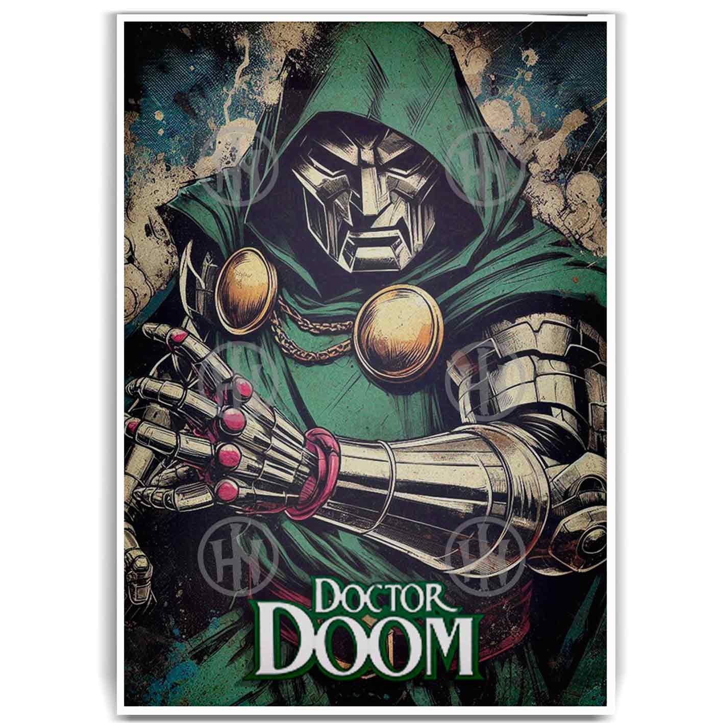 Hanna Poster Castle Rock de Historia Nuestra, Dr Doom-El Póster Personalizado, Historia Nuestra
