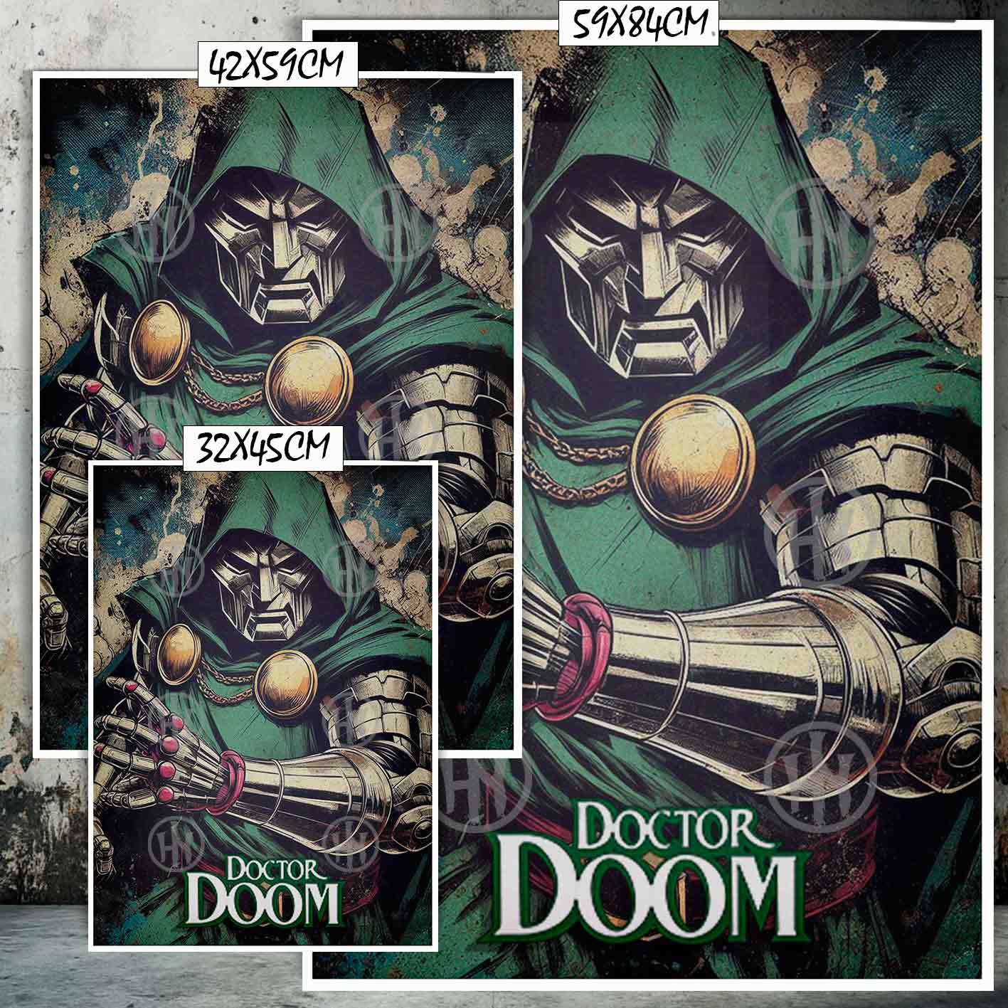 Hanna Poster Castle Rock de Historia Nuestra, Dr Doom-El Póster Personalizado, Historia Nuestra