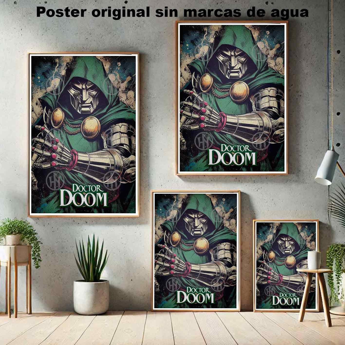 Hanna Poster Castle Rock de Historia Nuestra, Dr Doom-El Póster Personalizado, Historia Nuestra