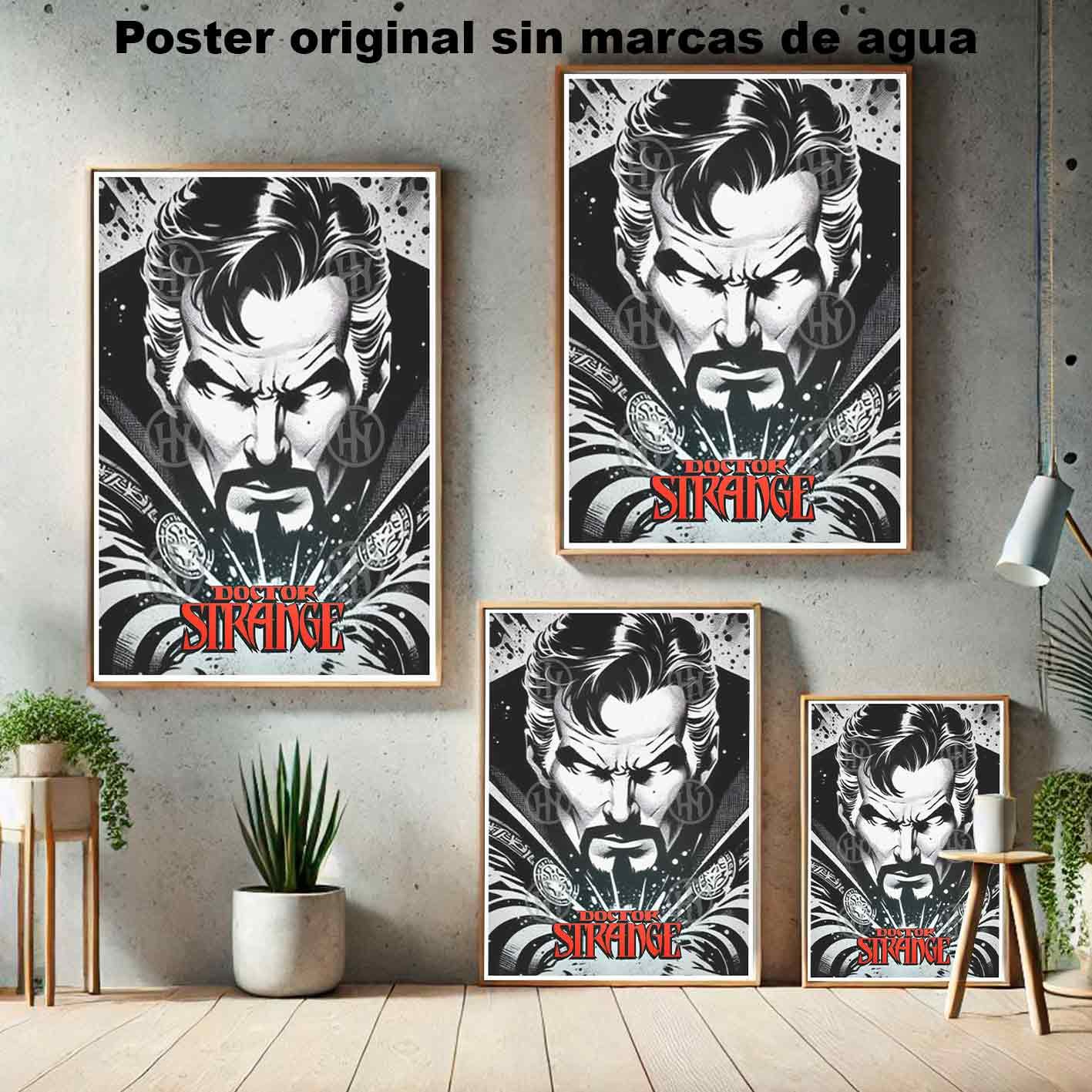 Hanna Poster Castle Rock de Historia Nuestra, Dr Strange BW-El Póster Personalizado, Historia Nuestra