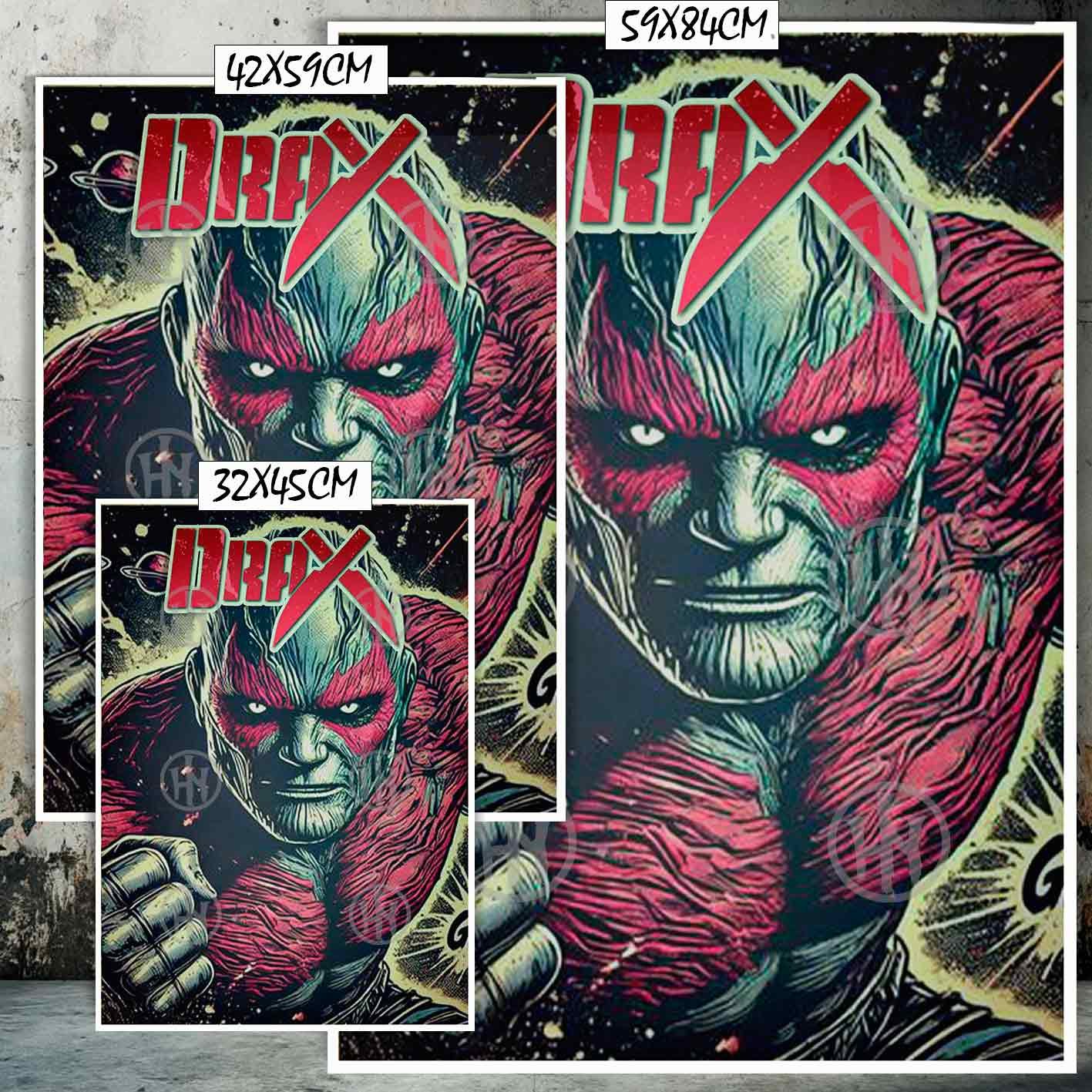 Hanna Poster Castle Rock de Historia Nuestra, Drax the Destroyer-El Póster Personalizado, Historia Nuestra