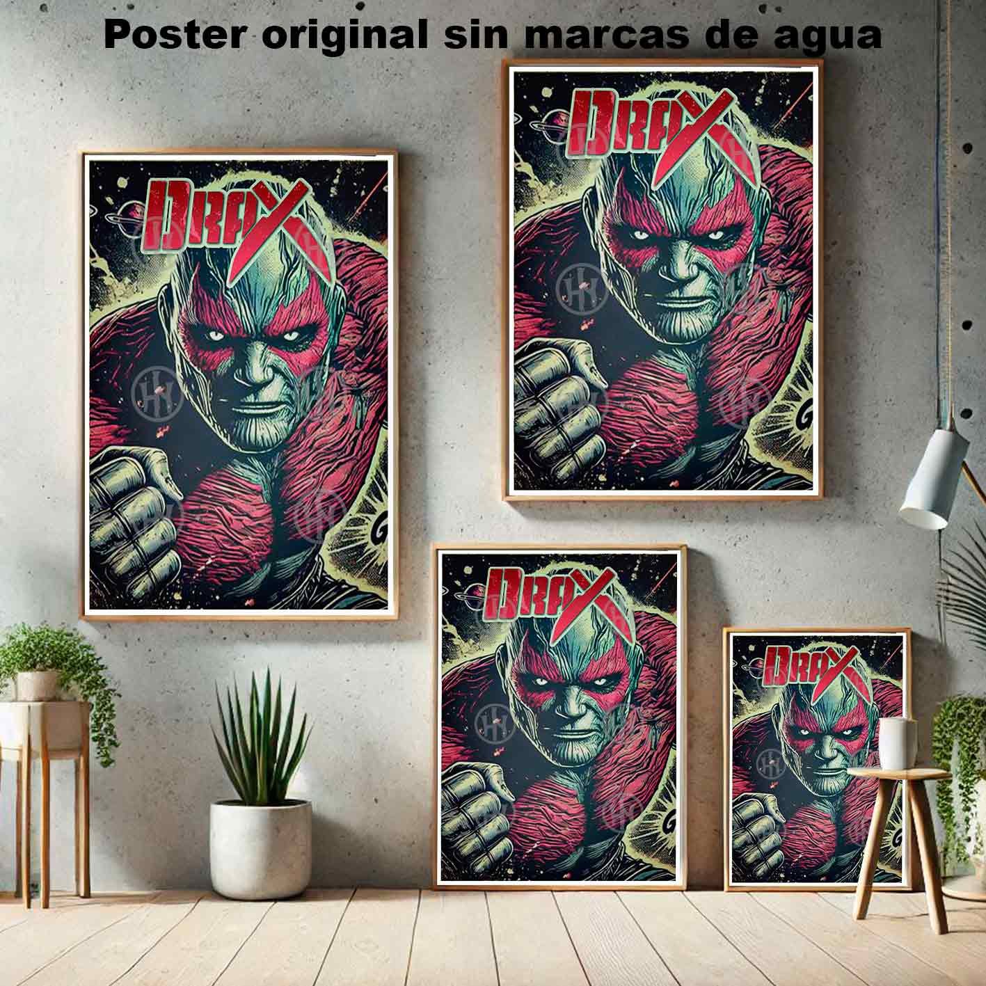 Hanna Poster Castle Rock de Historia Nuestra, Drax the Destroyer-El Póster Personalizado, Historia Nuestra