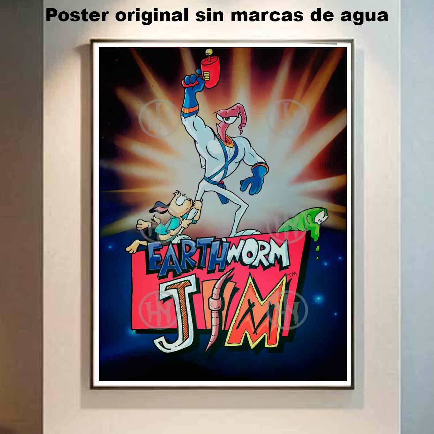 Hanna Poster Castle Rock de Historia Nuestra, Earthworm Jim-El Póster Personalizado, Historia Nuestra