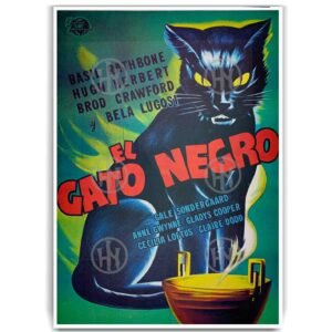 Hanna Poster Castle Rock de Historia Nuestra, El Gato Negro-El Póster Personalizado, Historia Nuestra