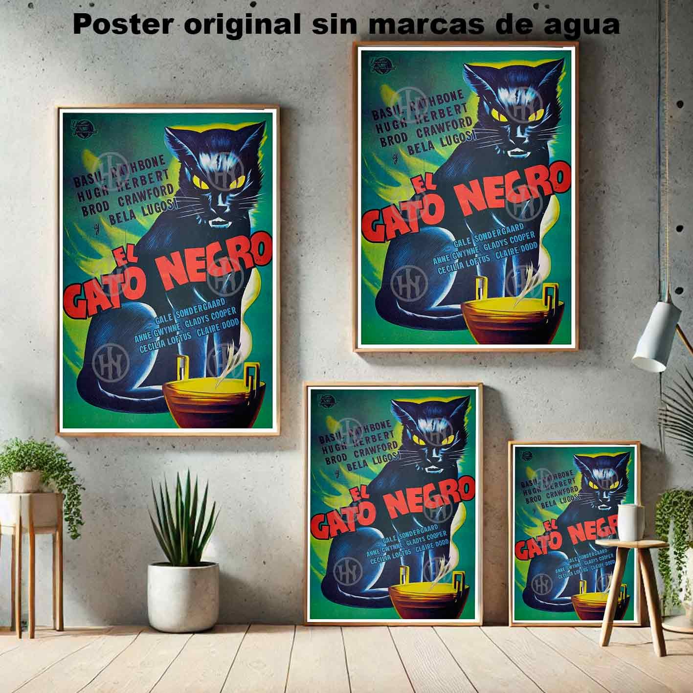 Hanna Poster Castle Rock de Historia Nuestra, El Gato Negro-El Póster Personalizado, Historia Nuestra