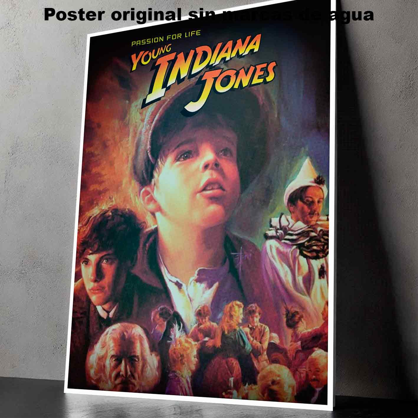El Joven Indiana Jones-El Póster Personalizado Para Tu Espacio, Cine, Historia Nuestra Hanna Poster Castle Rock de Historia Nuestra, El Joven Indiana Jones-El Póster Personalizado, Historia Nuestra