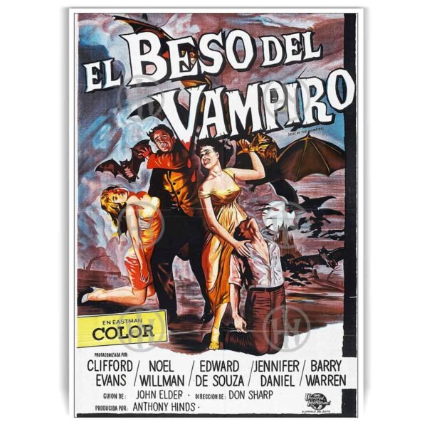 Hanna Poster Castle Rock de Historia Nuestra, El beso del vampiro-El Póster Personalizado, Historia Nuestra