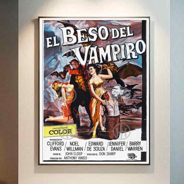 Hanna Poster Castle Rock de Historia Nuestra, El beso del vampiro-El Póster Personalizado, Historia Nuestra