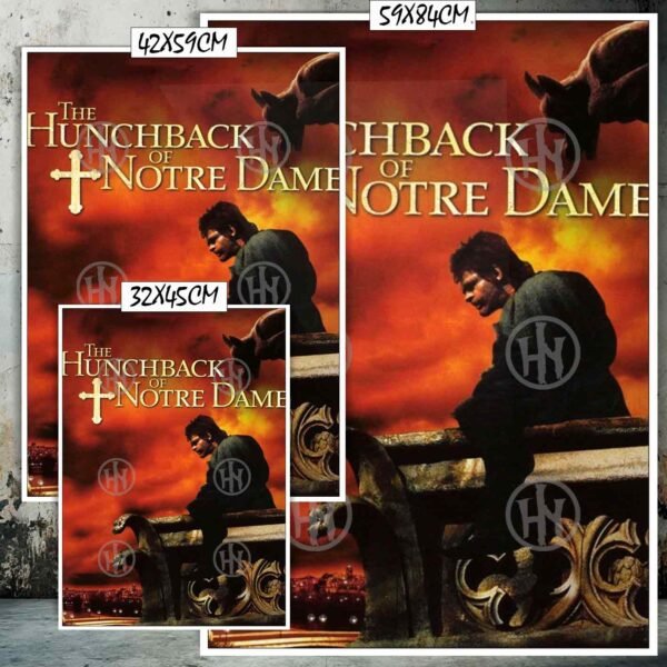 Hanna Poster Castle Rock de Historia Nuestra, El jorobado de notre dame-El Póster Personalizado, Historia Nuestra
