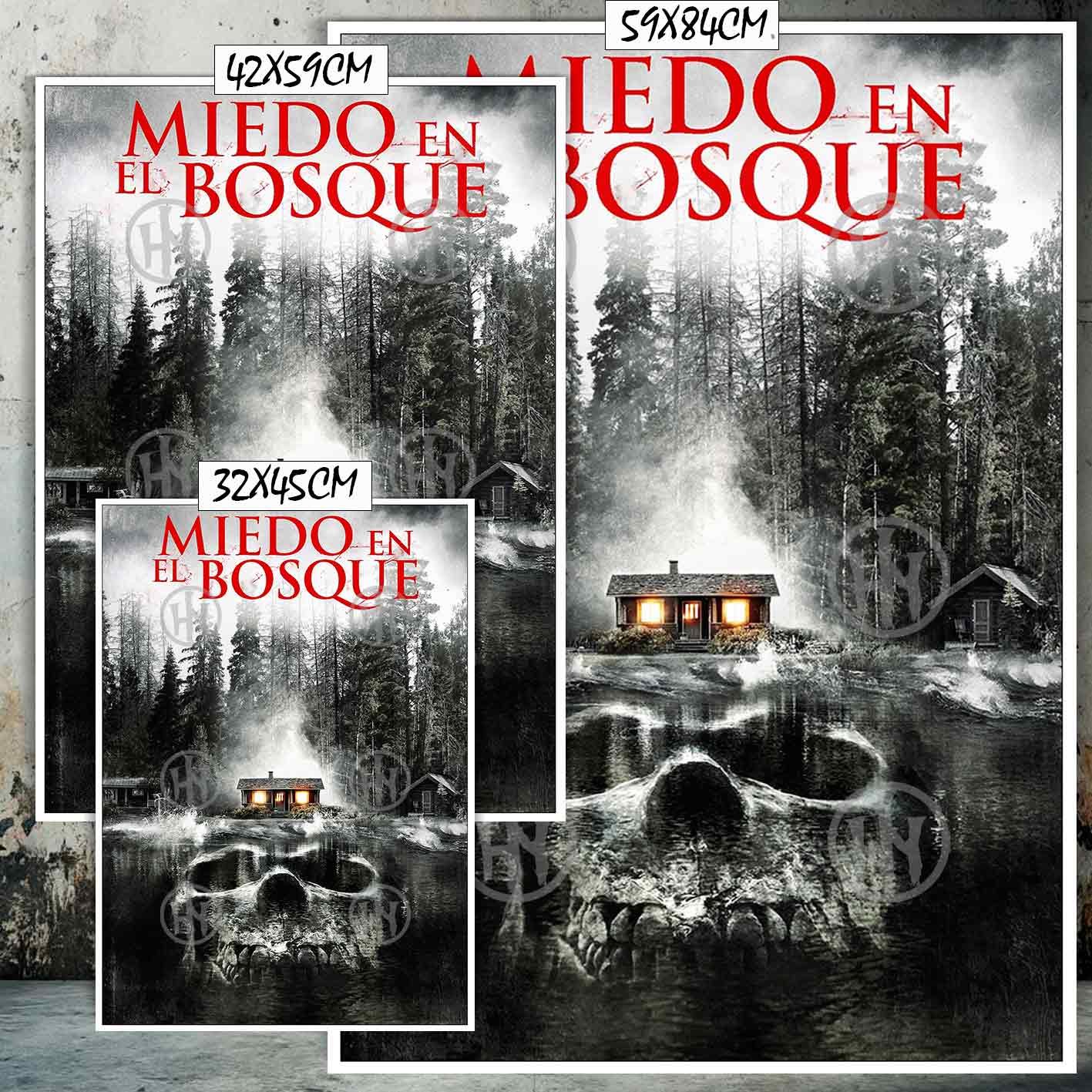 Hanna Poster Castle Rock de Historia Nuestra, El miedo en el bosque-El Póster Personalizado, Historia Nuestra
