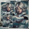 Emma Frost Comic Superheroes, Emma Frost-5-El Póster Personalizado, Historia Nuestra