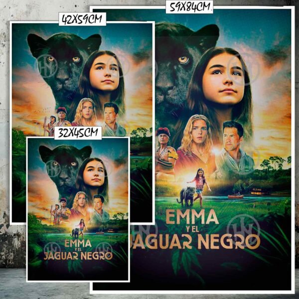 Hanna Poster Castle Rock de Historia Nuestra, Emma y el Jaguar Negro-El Póster Personalizado, Historia Nuestra