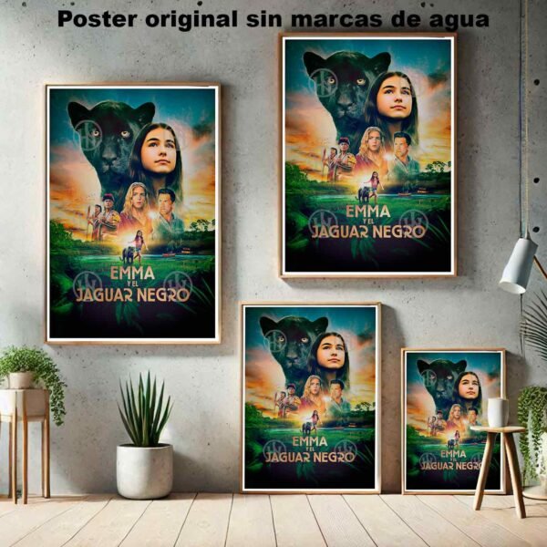 Hanna Poster Castle Rock de Historia Nuestra, Emma y el Jaguar Negro-El Póster Personalizado, Historia Nuestra