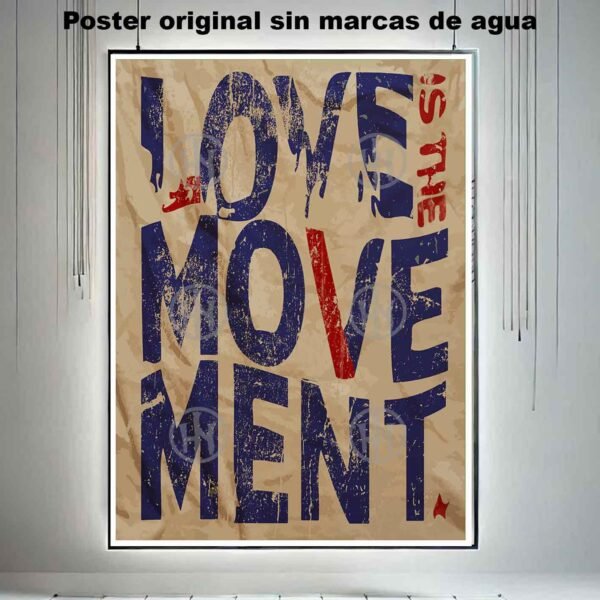 Hanna Poster Castle Rock de Historia Nuestra, Es el movimiento del amor-El Póster Personalizado, Historia Nuestra