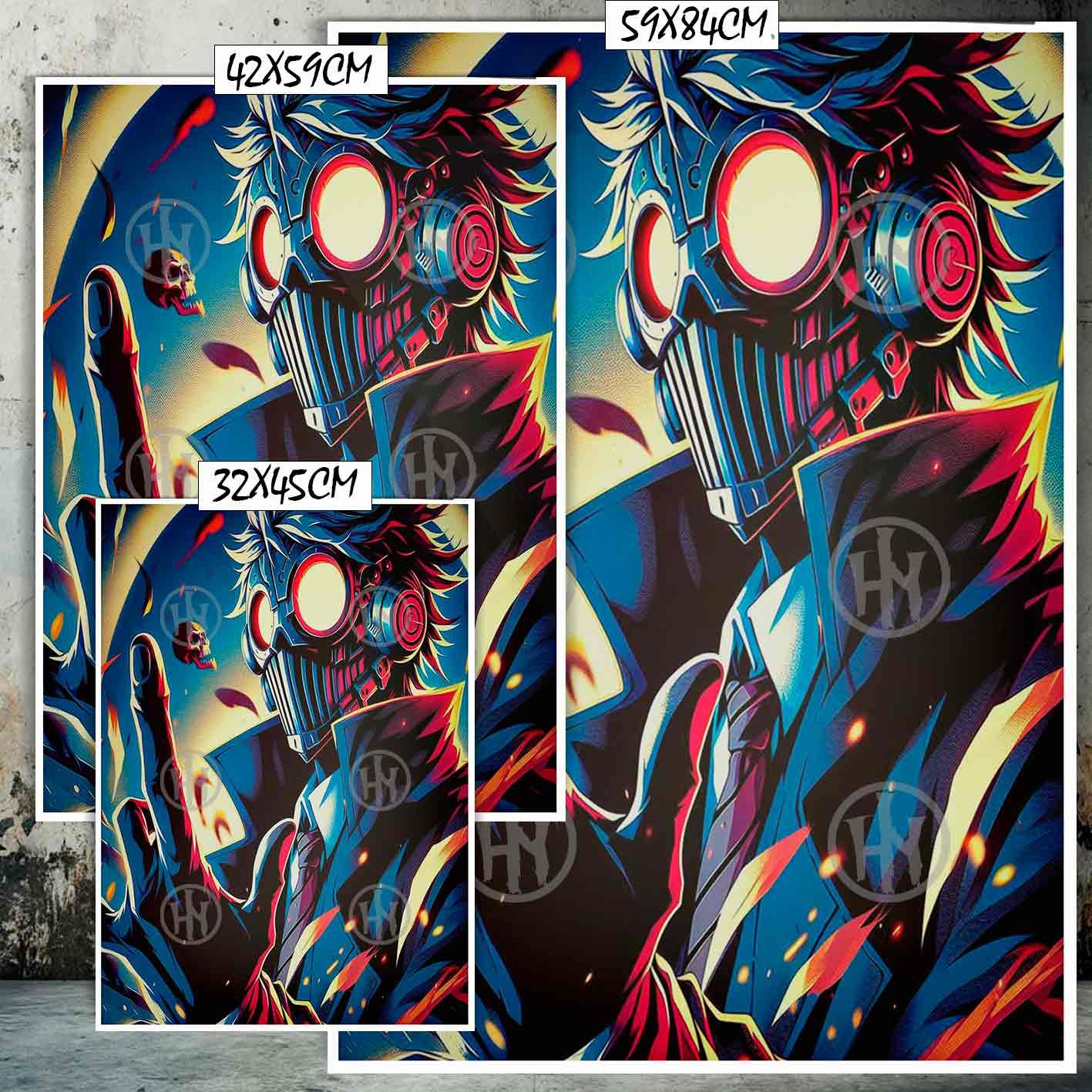 Hanna Poster Castle Rock de Historia Nuestra, Esdeath Akame ga Kill-El Póster Personalizado, Historia Nuestra