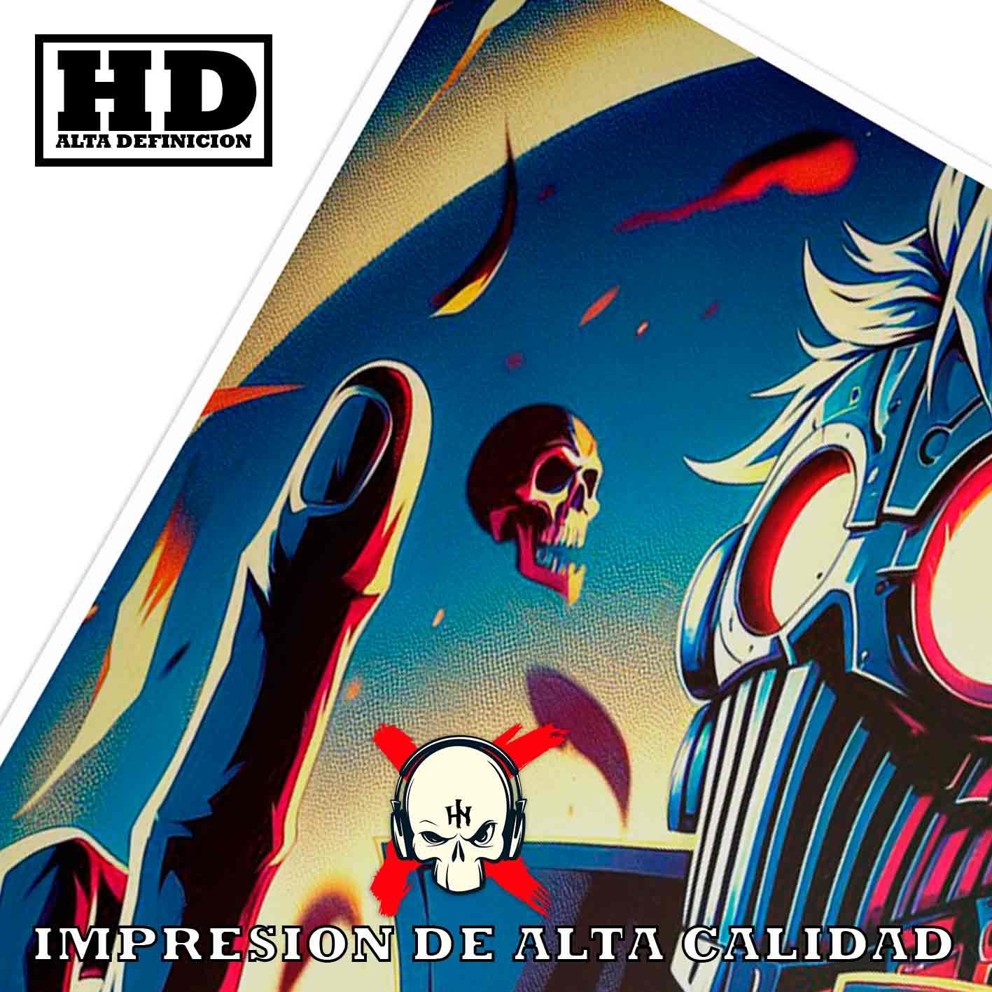 Hanna Poster Castle Rock de Historia Nuestra, Esdeath Akame ga Kill-El Póster Personalizado, Historia Nuestra