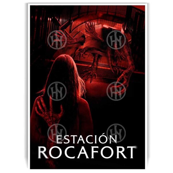 Hanna Poster Castle Rock de Historia Nuestra, Estacion rocafort-El Póster Personalizado, Historia Nuestra