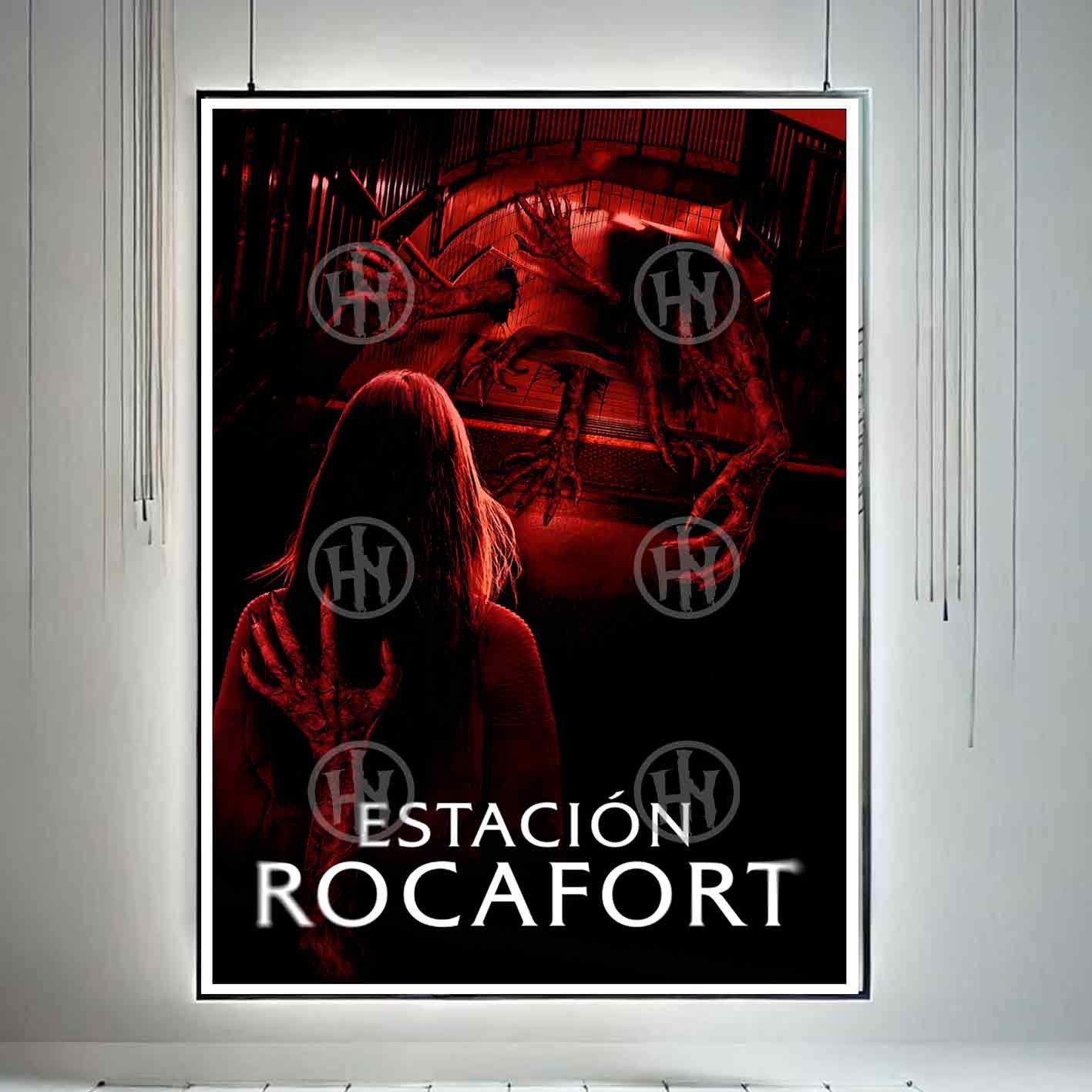 Hanna Poster Castle Rock de Historia Nuestra, Estacion rocafort-El Póster Personalizado, Historia Nuestra