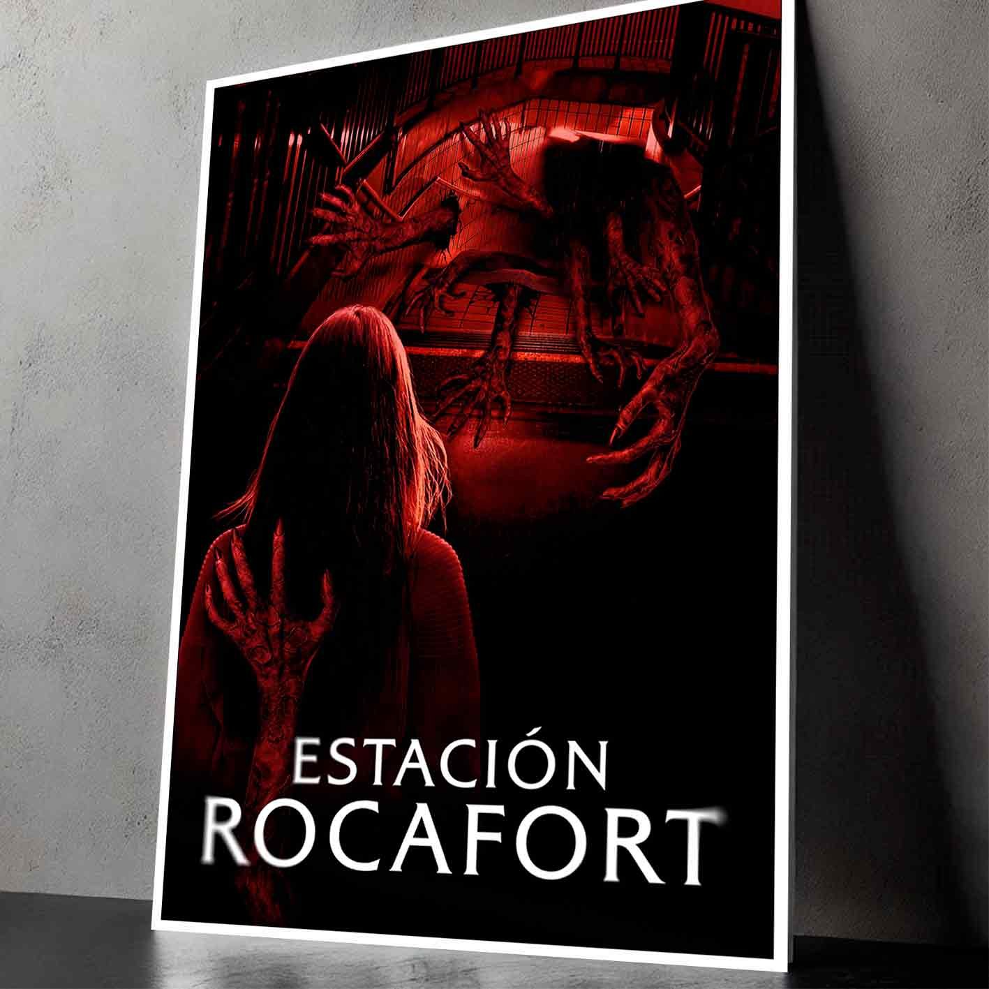 Hanna Poster Castle Rock de Historia Nuestra, Estacion rocafort-El Póster Personalizado, Historia Nuestra
