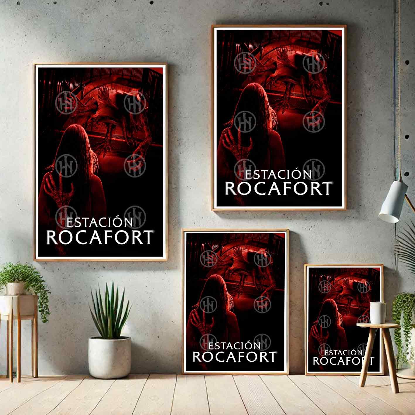 Hanna Poster Castle Rock de Historia Nuestra, Estacion rocafort-El Póster Personalizado, Historia Nuestra