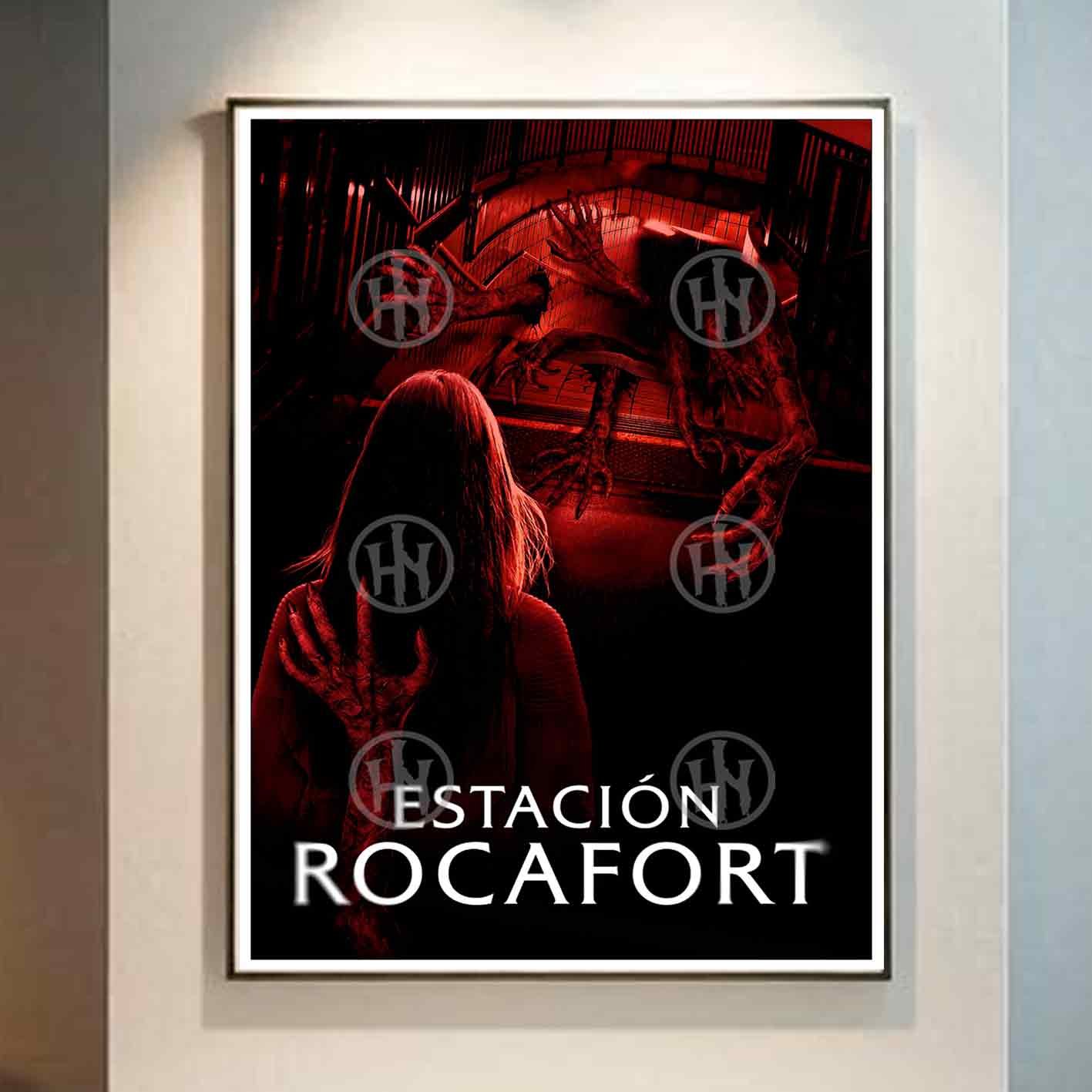 Hanna Poster Castle Rock de Historia Nuestra, Estacion rocafort-El Póster Personalizado, Historia Nuestra