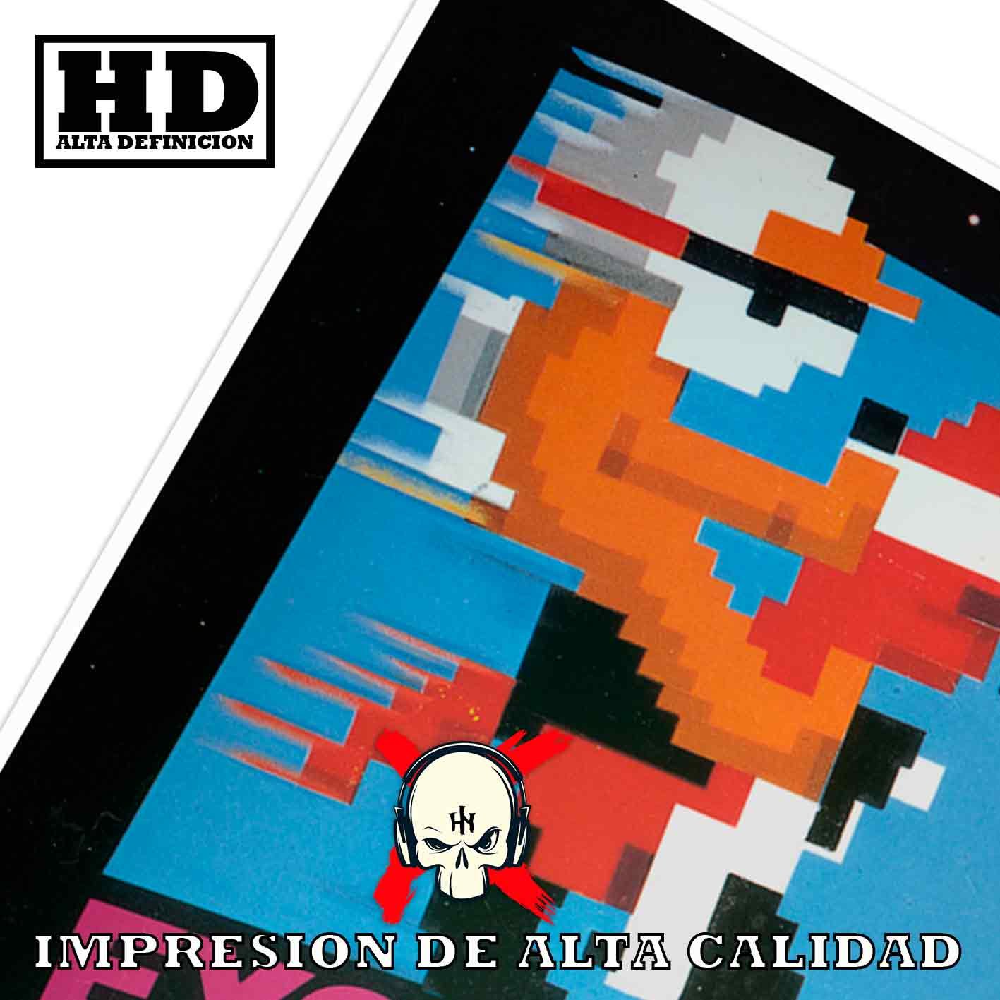 Hanna Poster Castle Rock de Historia Nuestra, Excitebike CRT-El Póster Personalizado, Historia Nuestra