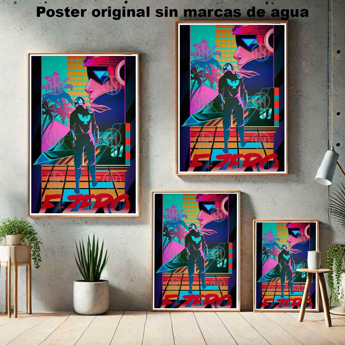 Hanna Poster Castle Rock de Historia Nuestra, F-Zero-El Póster Personalizado, Historia Nuestra