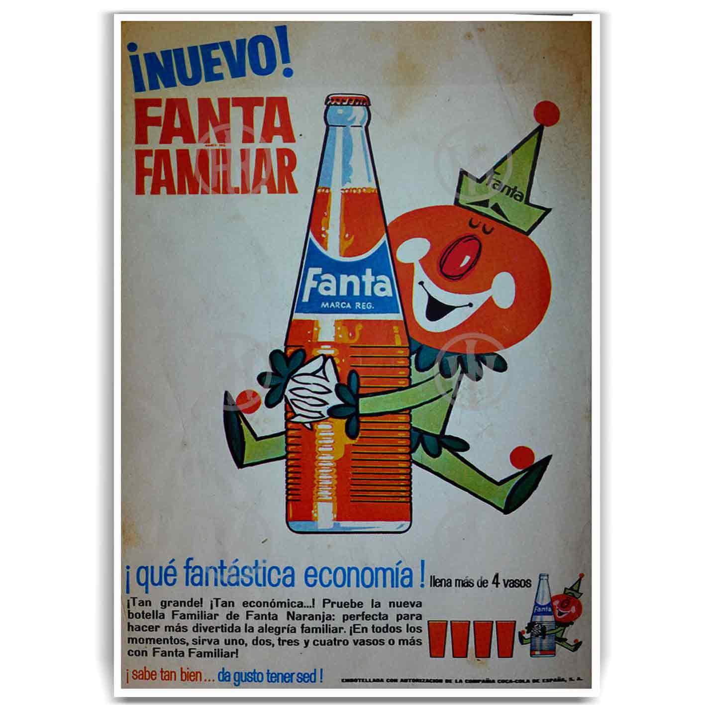 Póster, Poster CartelesPosters Historia Nuestra, Poster Fanta, Póster Historia | Historia Nuestra