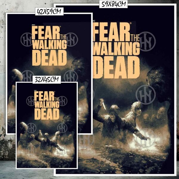 Hanna Poster Castle Rock de Historia Nuestra, Fear the Walking Dead-El Póster Personalizado, Historia Nuestra