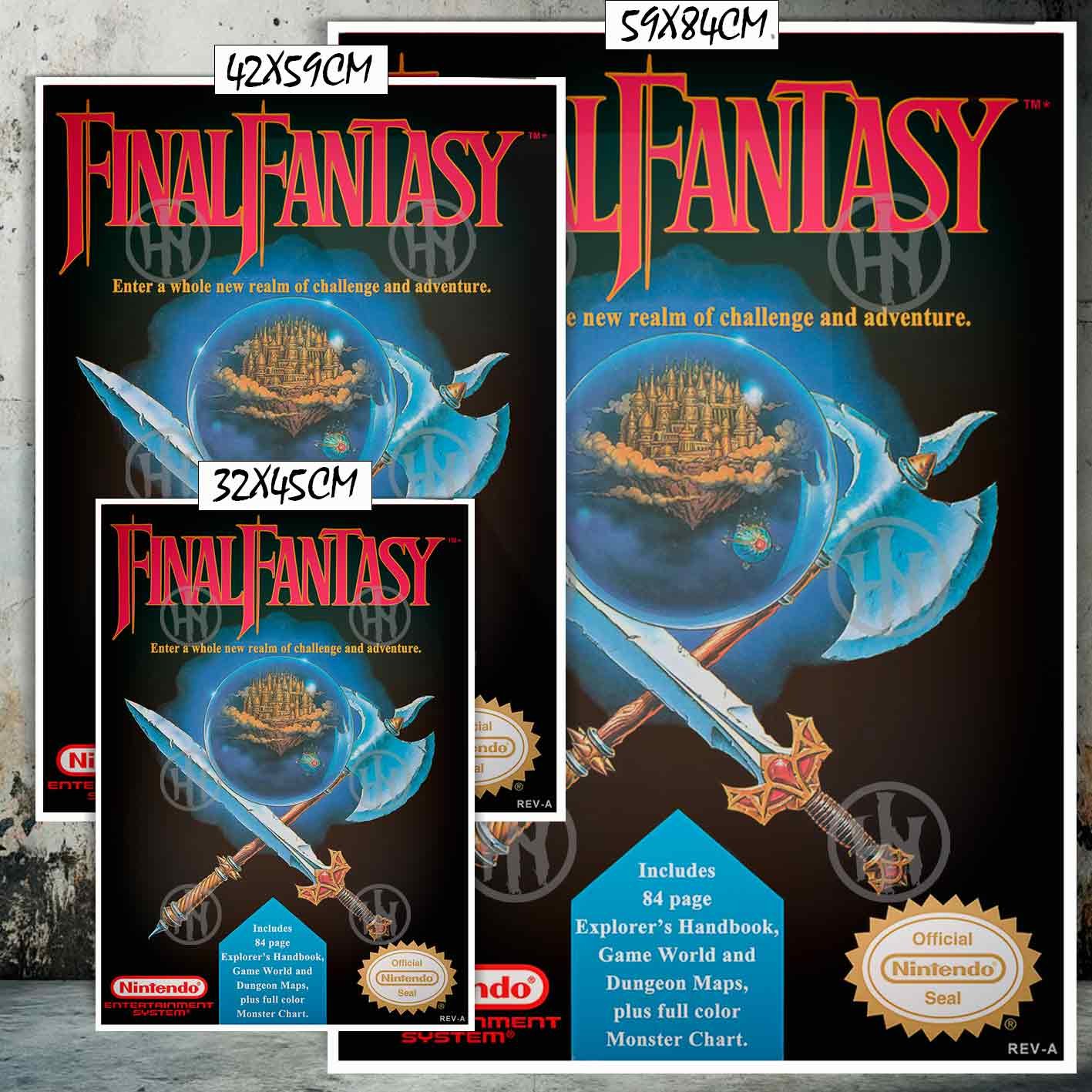 Hanna Poster Castle Rock de Historia Nuestra, Final Fantasy-El Póster Personalizado, Historia Nuestra