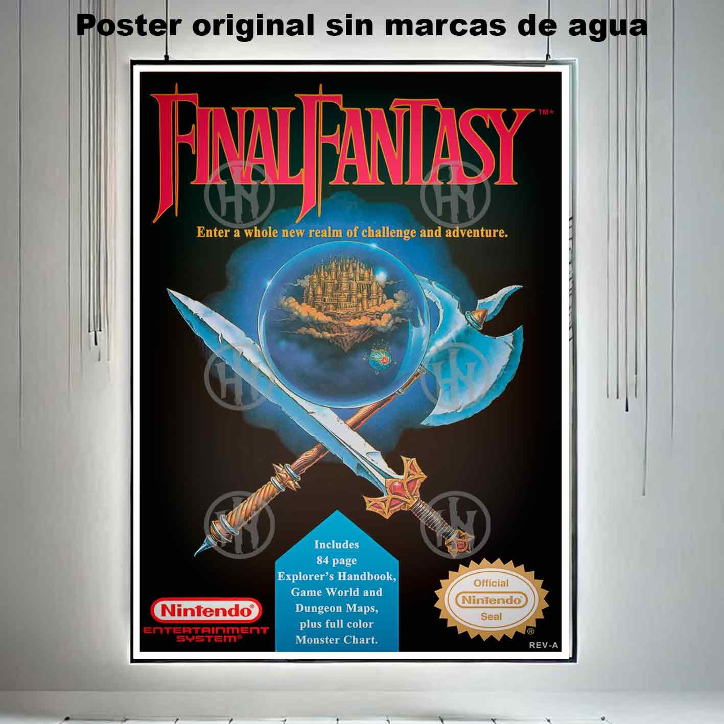 Hanna Poster Castle Rock de Historia Nuestra, Final Fantasy-El Póster Personalizado, Historia Nuestra