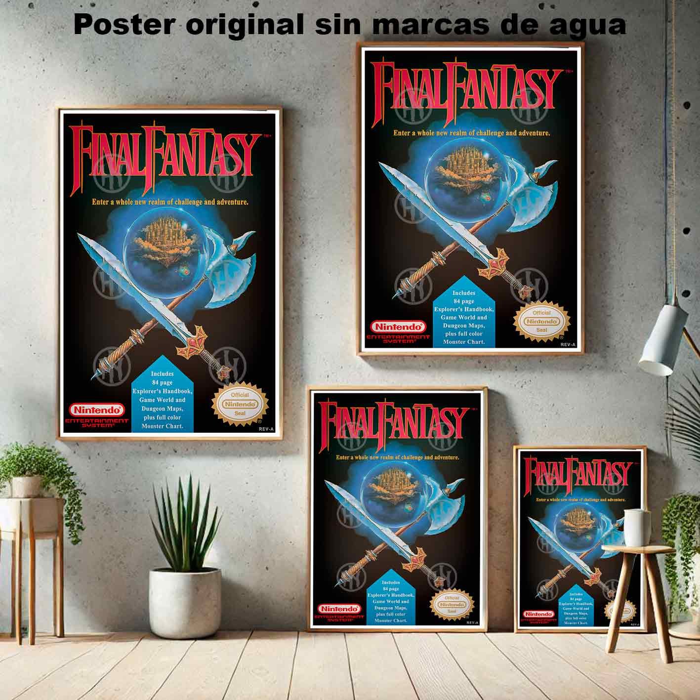 Hanna Poster Castle Rock de Historia Nuestra, Final Fantasy-El Póster Personalizado, Historia Nuestra