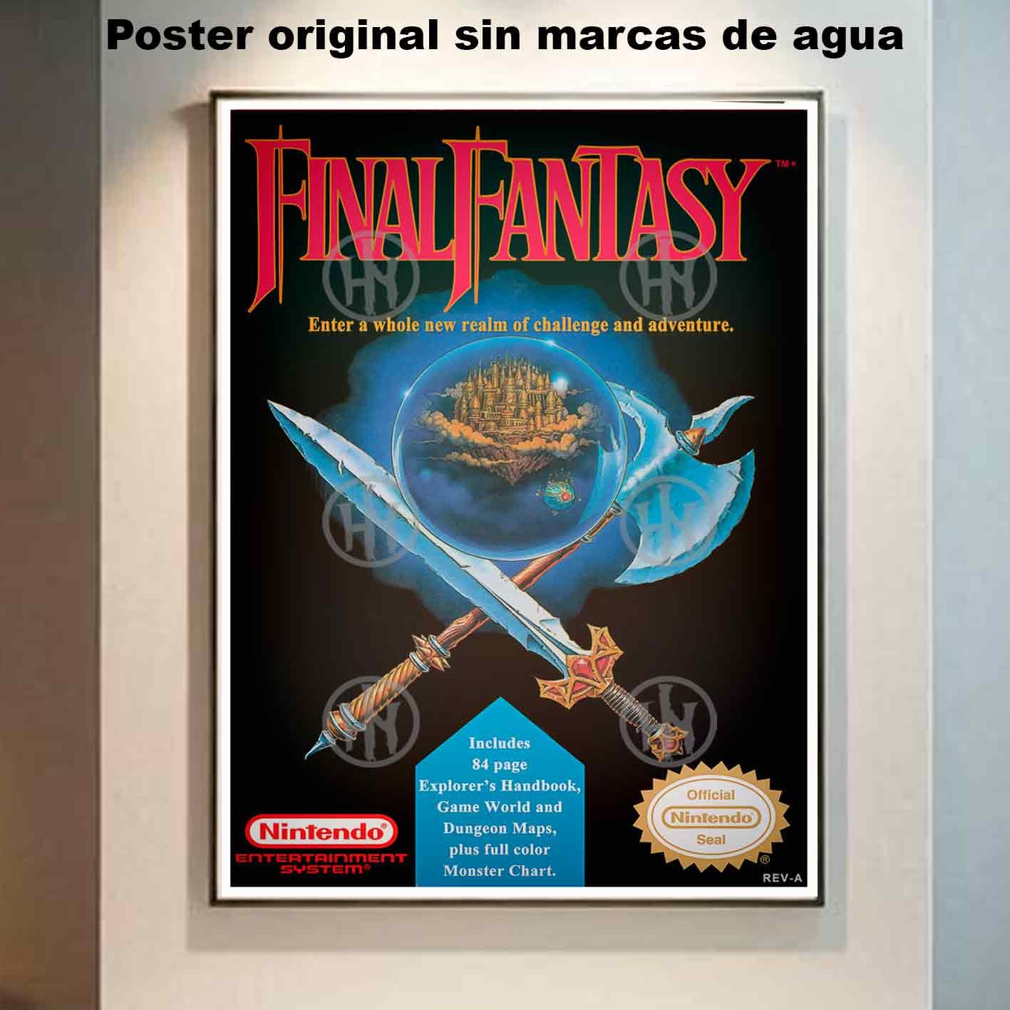 Hanna Poster Castle Rock de Historia Nuestra, Final Fantasy-El Póster Personalizado, Historia Nuestra