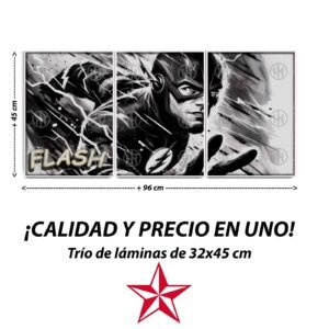 Póster, Póster Comic, Póster Flash, Poster SuperhéroesPosters Historia Nuestra | Historia Nuestra