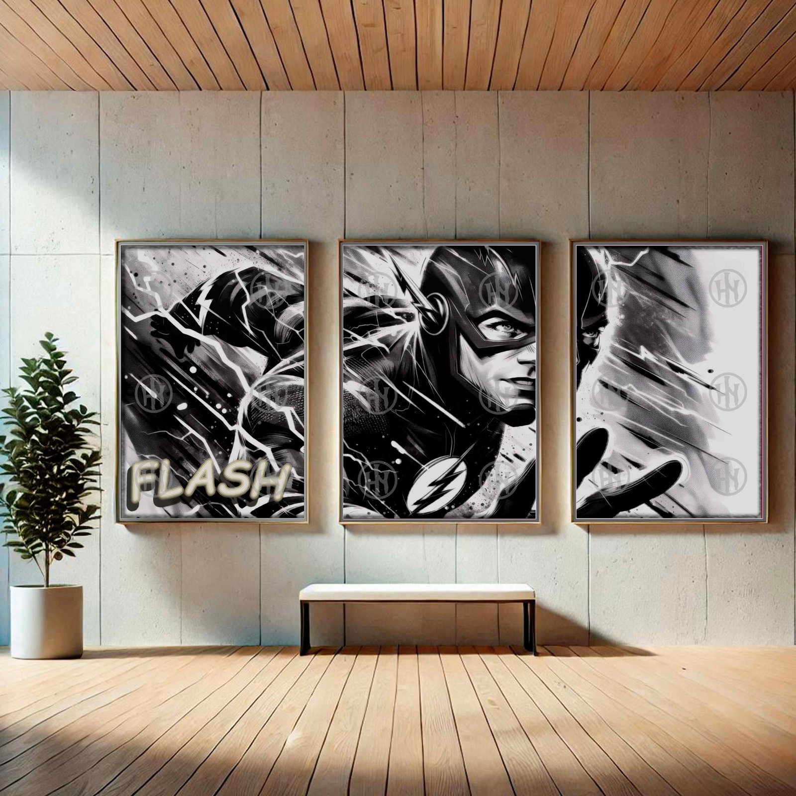 Póster, Póster Comic, Póster Flash, Poster SuperhéroesPosters Historia Nuestra | Historia Nuestra